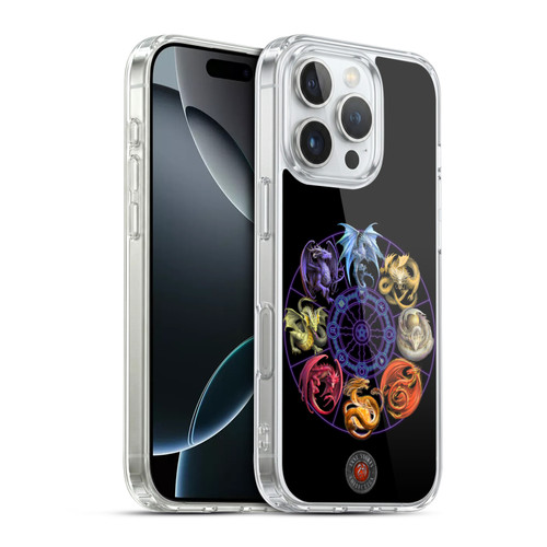 Anne Stokes Dragons Of The Sabbats Dragon Cycle Soft Gel Case for Apple iPhone 16 Pro & MagSafe