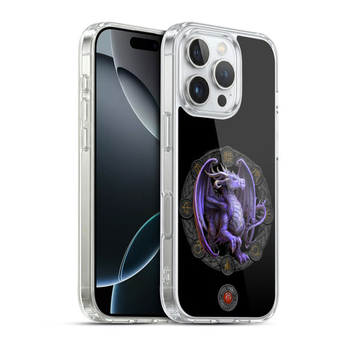 Anne Stokes Dragons Of The Sabbats Samhain Hallows Eve Soft Gel Case for Apple iPhone 16 Pro & MagSafe