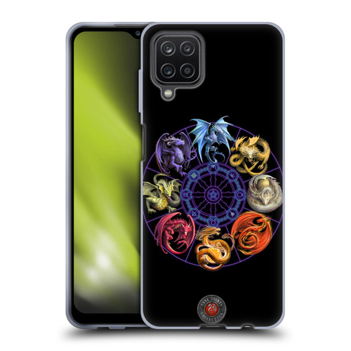 Anne Stokes Dragons Of The Sabbats Dragon Cycle Soft Gel Case for Samsung Galaxy A12 (2020)