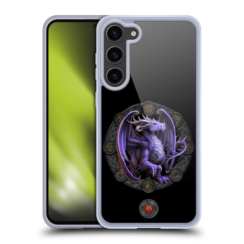 Anne Stokes Dragons Of The Sabbats Samhain Hallows Eve Soft Gel Case for Samsung Galaxy S23+ 5G