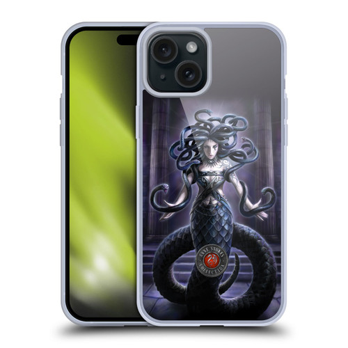 Anne Stokes Fantasy Serpents Spell Soft Gel Case for Apple iPhone 15 Plus