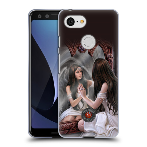 Anne Stokes Fantasy Magic Mirror Soft Gel Case for Google Pixel 3