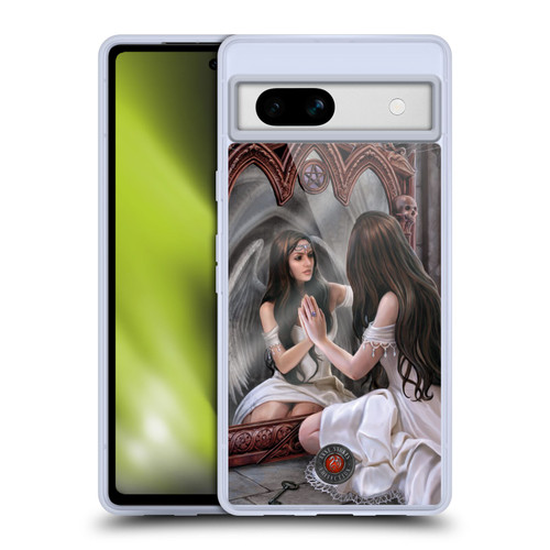 Anne Stokes Fantasy Magic Mirror Soft Gel Case for Google Pixel 7a