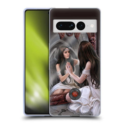 Anne Stokes Fantasy Magic Mirror Soft Gel Case for Google Pixel 7 Pro