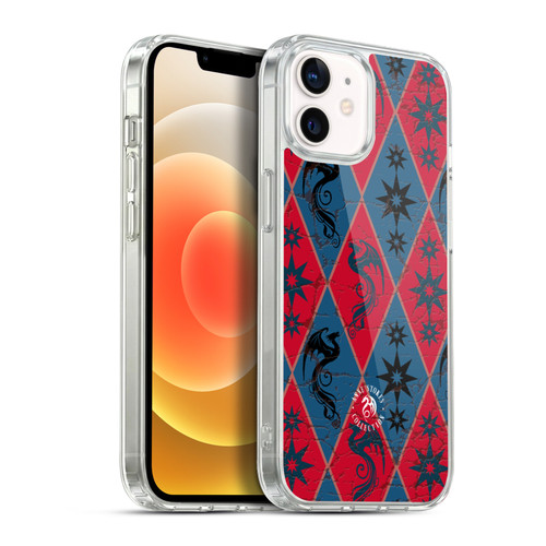 Anne Stokes Fire Tribal Heraldry Soft Gel Case for Apple iPhone 12 / iPhone 12 Pro & MagSafe