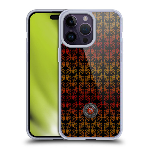 Anne Stokes Fire Tribal Dragon Column Soft Gel Case for Apple iPhone 14 Pro Max