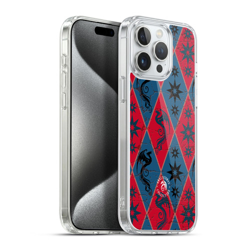 Anne Stokes Fire Tribal Heraldry Soft Gel Case for Apple iPhone 15 Pro Max & MagSafe