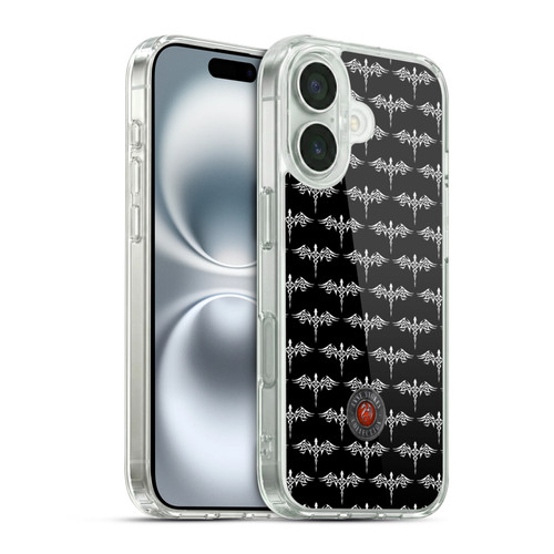 Anne Stokes Fire Tribal Dragon Sticker Soft Gel Case for Apple iPhone 16 & MagSafe
