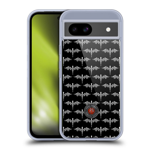 Anne Stokes Fire Tribal Dragon Sticker Soft Gel Case for Google Pixel 8a