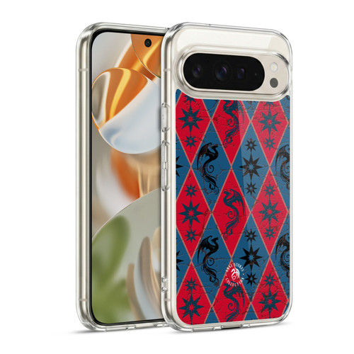 Anne Stokes Fire Tribal Heraldry Soft Gel Case for Google Pixel 9 / Pixel 9 Pro
