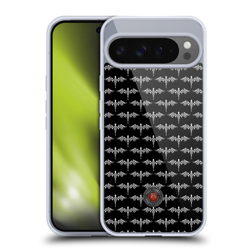 Anne Stokes Fire Tribal Dragon Sticker Soft Gel Case for Google Pixel 9 Pro XL