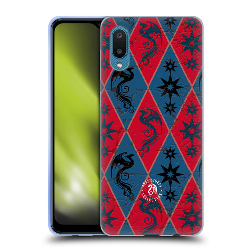 Anne Stokes Fire Tribal Heraldry Soft Gel Case for Samsung Galaxy A02/M02 (2021)