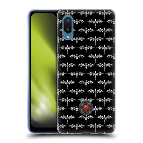 Anne Stokes Fire Tribal Dragon Sticker Soft Gel Case for Samsung Galaxy A02/M02 (2021)