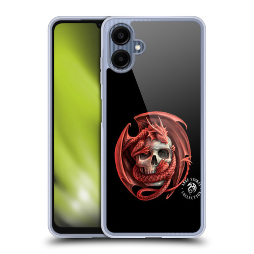 Anne Stokes Fire Tribal Dragon And Skull Soft Gel Case for Samsung Galaxy A06 4G