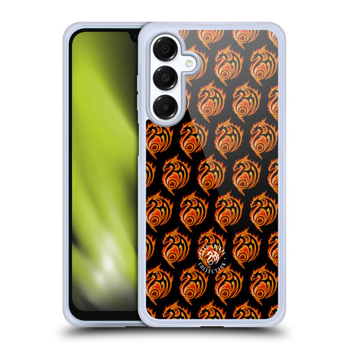 Anne Stokes Fire Tribal Dragon Logo Pattern Soft Gel Case for Samsung Galaxy A16 5G
