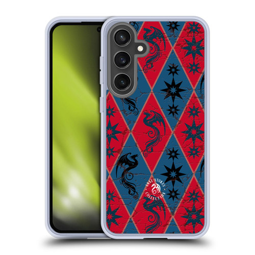 Anne Stokes Fire Tribal Heraldry Soft Gel Case for Samsung Galaxy S24 FE
