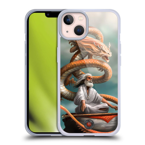 Anne Stokes Guardian Dragons The Hermit Soft Gel Case for Apple iPhone 13