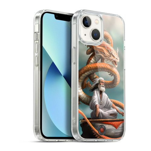 Anne Stokes Guardian Dragons The Hermit Soft Gel Case for Apple iPhone 13