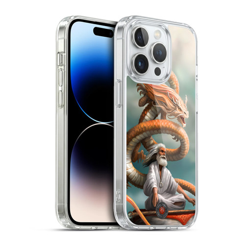 Anne Stokes Guardian Dragons The Hermit Soft Gel Case for Apple iPhone 13 Pro & MagSafe