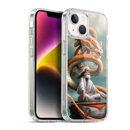 Anne Stokes Guardian Dragons The Hermit Soft Gel Case for Apple iPhone 14