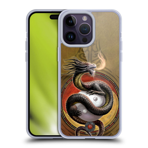 Anne Stokes Guardian Dragons Yin Yang Protector Soft Gel Case for Apple iPhone 14 Pro Max