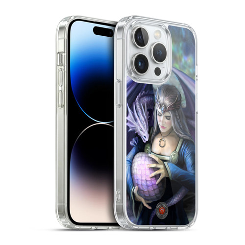 Anne Stokes Guardian Dragons Siblings Soft Gel Case for Apple iPhone 14 Pro & MagSafe
