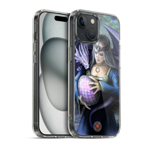 Anne Stokes Guardian Dragons Siblings Soft Gel Case for Apple iPhone 15 & MagSafe