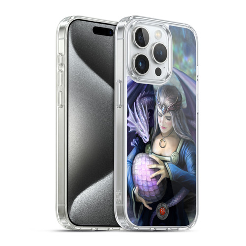 Anne Stokes Guardian Dragons Siblings Soft Gel Case for Apple iPhone 15 Pro & MagSafe