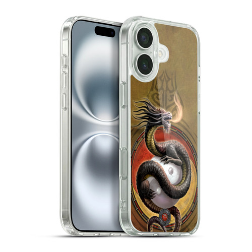 Anne Stokes Guardian Dragons Yin Yang Protector Soft Gel Case for Apple iPhone 16 Plus & MagSafe