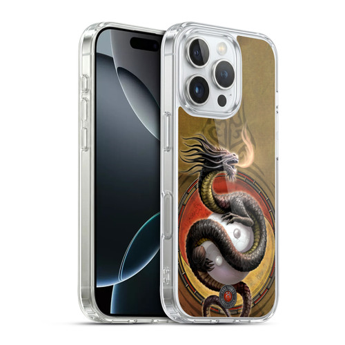 Anne Stokes Guardian Dragons Yin Yang Protector Soft Gel Case for Apple iPhone 16 Pro & MagSafe