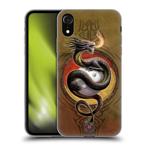 Anne Stokes Guardian Dragons Yin Yang Protector Soft Gel Case for Apple iPhone XR