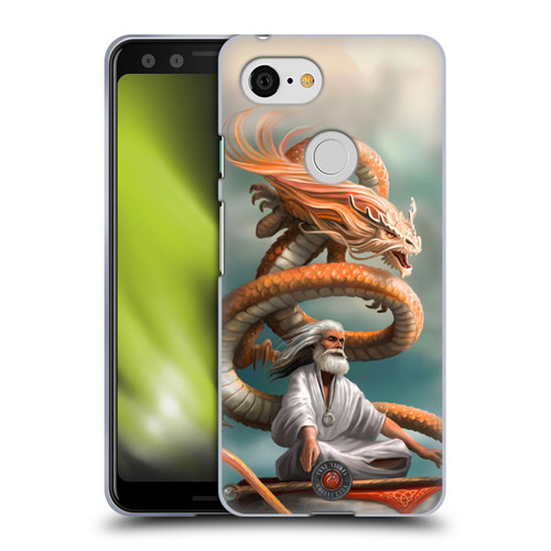 Anne Stokes Guardian Dragons The Hermit Soft Gel Case for Google Pixel 3