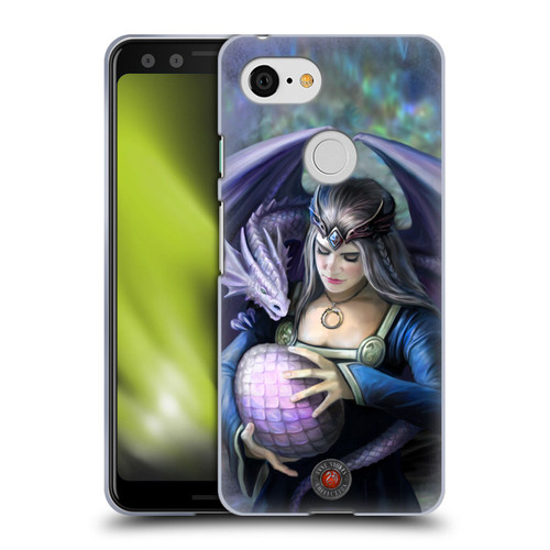 Anne Stokes Guardian Dragons Siblings Soft Gel Case for Google Pixel 3