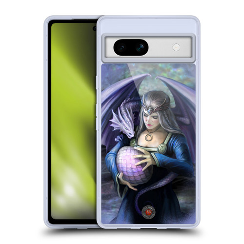 Anne Stokes Guardian Dragons Siblings Soft Gel Case for Google Pixel 7a