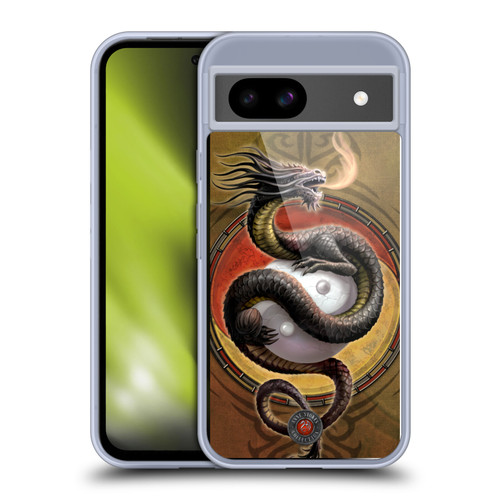 Anne Stokes Guardian Dragons Yin Yang Protector Soft Gel Case for Google Pixel 8a