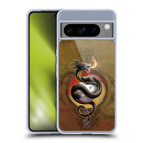 Anne Stokes Guardian Dragons Yin Yang Protector Soft Gel Case for Google Pixel 8 Pro