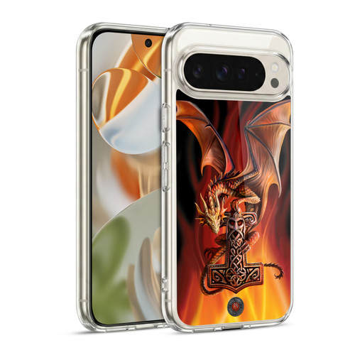 Anne Stokes Guardian Dragons God's Hammer Soft Gel Case for Google Pixel 9 / Pixel 9 Pro