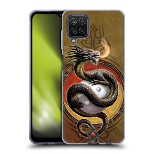 Anne Stokes Guardian Dragons Yin Yang Protector Soft Gel Case for Samsung Galaxy A12 (2020)