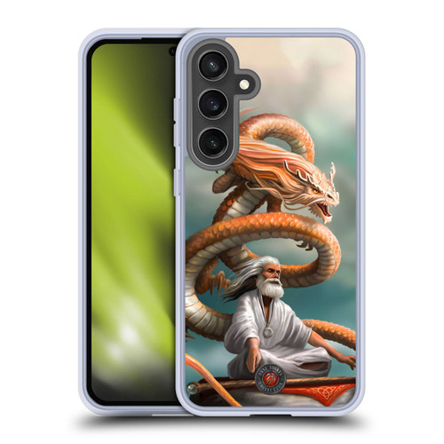 Anne Stokes Guardian Dragons The Hermit Soft Gel Case for Samsung Galaxy S24 FE