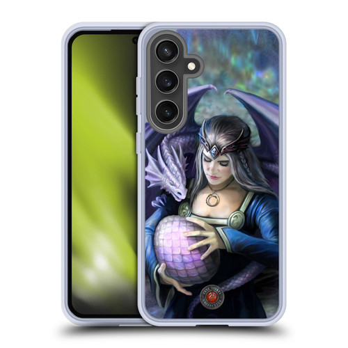 Anne Stokes Guardian Dragons Siblings Soft Gel Case for Samsung Galaxy S24 FE