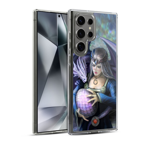 Anne Stokes Guardian Dragons Siblings Soft Gel Case for Samsung Galaxy S24 Ultra 5G & MagSafe