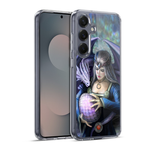 Anne Stokes Guardian Dragons Siblings Soft Gel Case for Samsung Galaxy S25+ & MagSafe