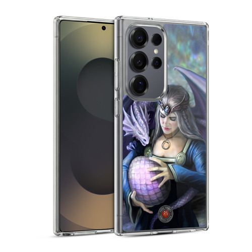 Anne Stokes Guardian Dragons Siblings Soft Gel Case for Samsung Galaxy S25 Ultra & MagSafe