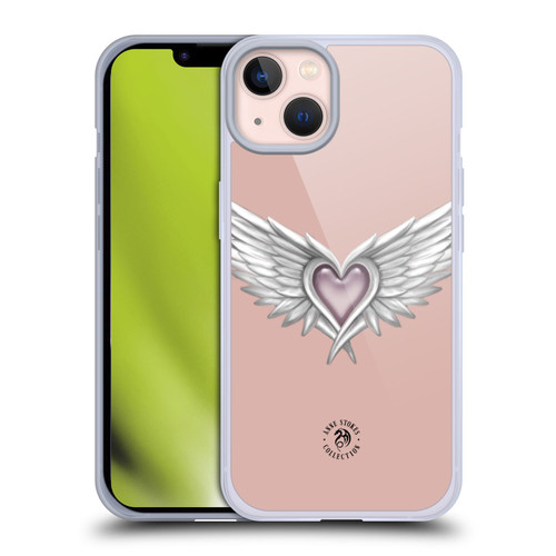 Anne Stokes Mermaid And Angels Ascendance Winged Heart Soft Gel Case for Apple iPhone 13