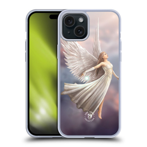 Anne Stokes Mermaid And Angels Ascendance Soft Gel Case for Apple iPhone 15 Plus