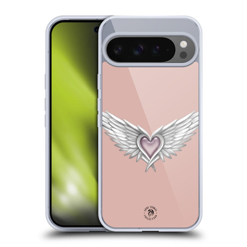 Anne Stokes Mermaid And Angels Ascendance Winged Heart Soft Gel Case for Google Pixel 9 Pro XL