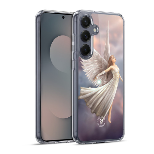 Anne Stokes Mermaid And Angels Ascendance Soft Gel Case for Samsung Galaxy S25+ & MagSafe