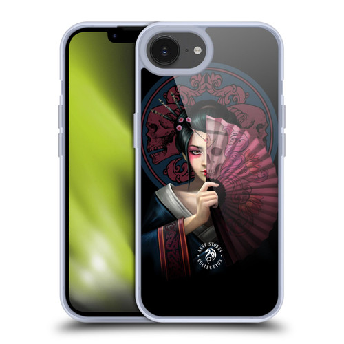 Anne Stokes Oriental Skull Geisha Soft Gel Case for Apple iPhone 16e