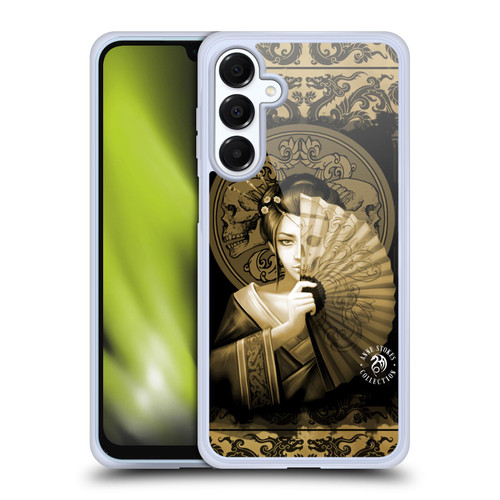 Anne Stokes Oriental Skull Geisha Sepia Soft Gel Case for Samsung Galaxy A16 5G