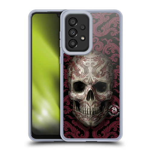 Anne Stokes Oriental Skull Dragon Swirl Pattern Soft Gel Case for Samsung Galaxy A33 5G (2022)